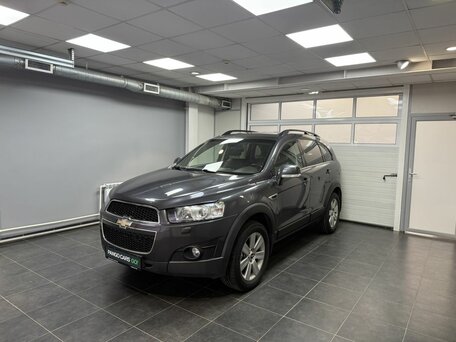 2013 Chevrolet Captiva I Рестайлинг, синий, 1330000 рублей, вид 1