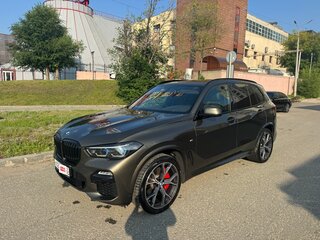 2021 BMW X5 40i IV (G05/G18), зелёный, 6000000 рублей, вид 1
