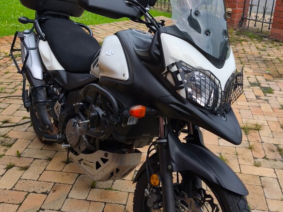 2012 Suzuki V-Strom DL 650, белый