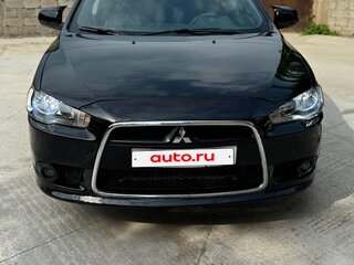 2012 Mitsubishi Lancer X Рестайлинг, чёрный, 750000 рублей, вид 3
