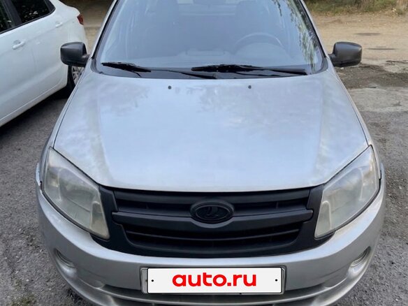 2012 Lada (ВАЗ) Granta I, серебристый, 149980 рублей