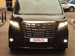 2015 Toyota Alphard III, чёрный, 3550000 рублей, вид 1