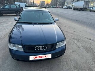 1999 Audi A4 I (B5) Рестайлинг, синий, 280000 рублей, вид 1