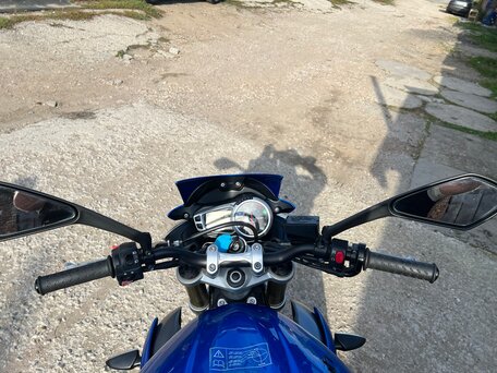 2014 Triumph Street Triple, синий, 595000 рублей, вид 1