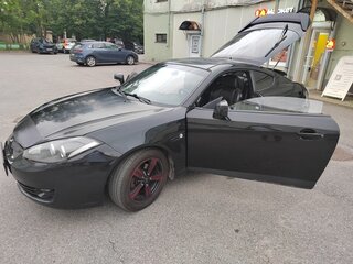 2008 Hyundai Tiburon II (GK) Рестайлинг, чёрный, 500000 рублей, вид 1