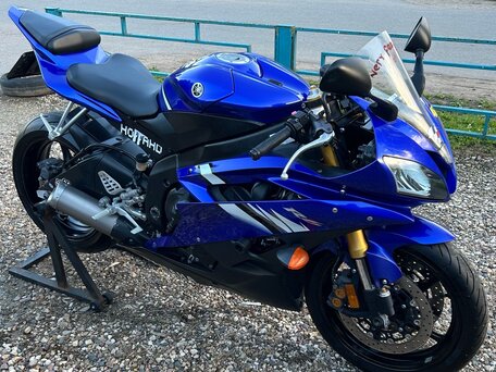 2006 Yamaha YZF-R6, синий, 600000 рублей, вид 5