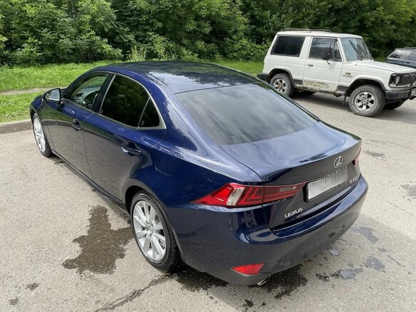 2014 Lexus IS 250 III, синий - вид 4
