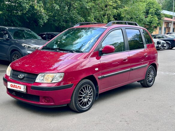 2006 Hyundai Matrix I Рестайлинг, красный