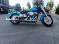 2002 Harley-Davidson Fat Boy, синий, 660000 рублей - вид 6