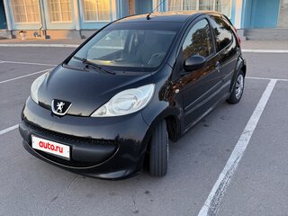2008 Peugeot 107 I, чёрный, 370000 рублей, вид 1