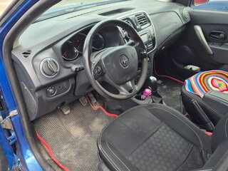 2015 Renault Logan II, синий, 530000 рублей, вид 4