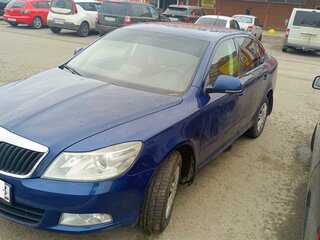 2010 Skoda Octavia II (A5) Рестайлинг, синий, 595000 рублей, вид 2