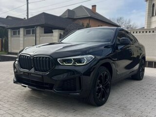 2020 BMW X6 40i III (G06), чёрный, 6500000 рублей, вид 1
