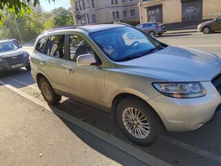 2008 Hyundai Santa Fe II, серебристый, 700000 рублей, вид 1