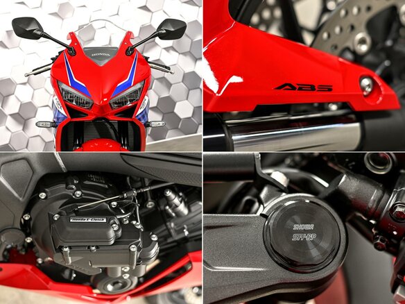 2026 Honda CBR 650R, красный - вид 9