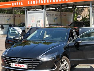 2019 Hyundai Sonata VIII (DN8), чёрный, 1900000 рублей, вид 2