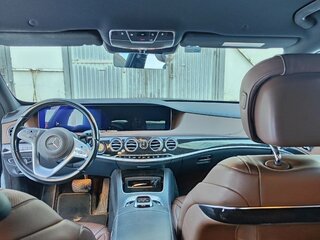 2018 Mercedes-Benz S-Класс 450 Long VI (W222, C217) Рестайлинг, чёрный, 6000000 рублей, вид 5