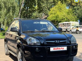 2008 Hyundai Tucson I, чёрный, 720000 рублей, вид 1
