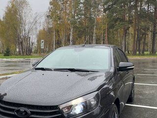 2017 Lada (ВАЗ) Vesta I, чёрный, 1100000 рублей, вид 2