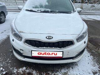 2016 Kia Ceed II Рестайлинг, белый, 1250000 рублей, вид 3