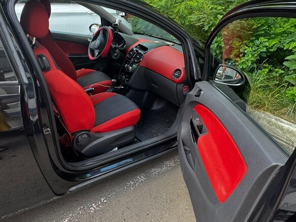 2008 Opel Corsa D, чёрный, 730000 рублей - вид 5