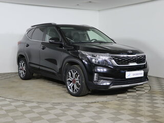 2020 Kia Seltos I, чёрный, 2049990 рублей, вид 3