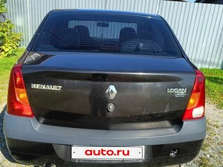 2009 Renault Logan I, чёрный, 420000 рублей, вид 5