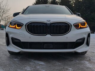 2022 BMW 1 серии 118i III (F40), белый, 2150000 рублей, вид 4