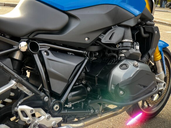 2016 BMW R 1200 R, синий - вид 9