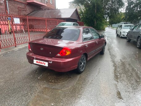2008 Kia Spectra I Рестайлинг 2, пурпурный, 320000 рублей, вид 2