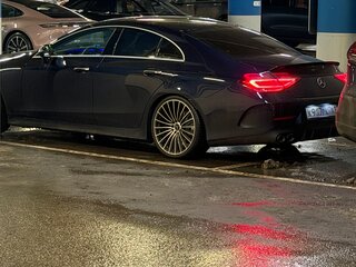 2018 Mercedes-Benz CLS 350 d III (C257), синий, 4400000 рублей, вид 4