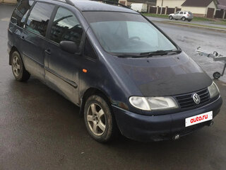 1998 Volkswagen Sharan I, синий, 230000 рублей, вид 2