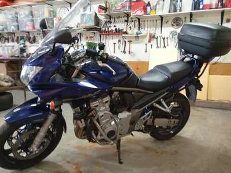 2009 Suzuki Bandit GSF 1250, синий, 390000 рублей, вид 4