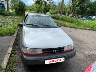 1994 Hyundai Pony X2, серебристый, 130000 рублей, вид 1