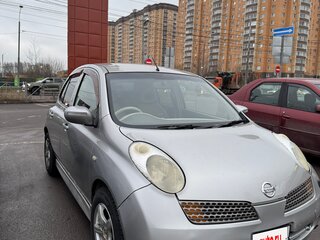 2002 Nissan March III (K12), серебристый, 250000 рублей, вид 3