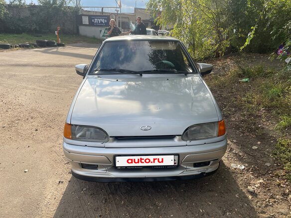 2002 Lada (ВАЗ) 2114, серебристый - вид 1