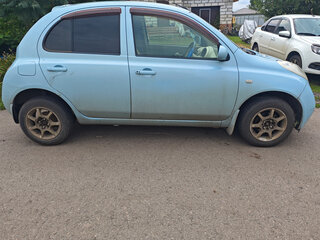 2005 Nissan March III (K12), голубой, 350000 рублей, вид 5