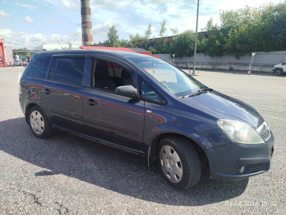 2006 Opel Zafira B, синий - вид 2