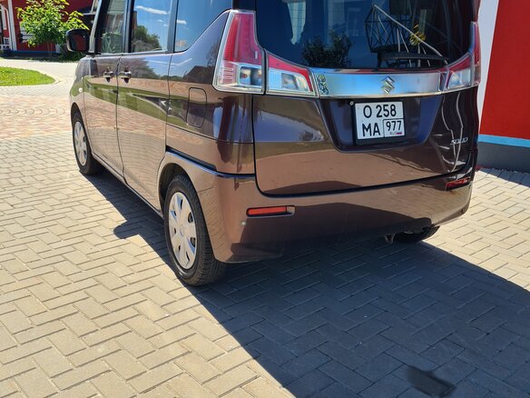 2017 Suzuki Solio III, коричневый - вид 6