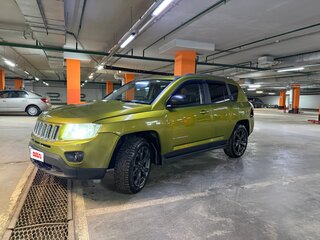 2012 Jeep Compass I Рестайлинг, зелёный, 895000 рублей, вид 1