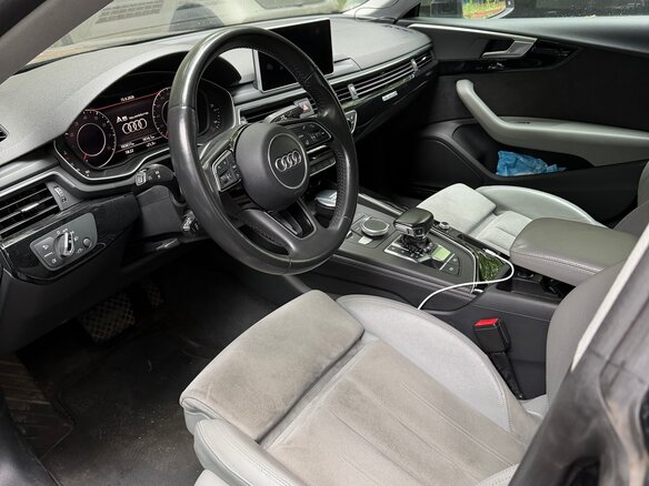 2017 Audi A5 II (F5), синий, 3250000 рублей - вид 10