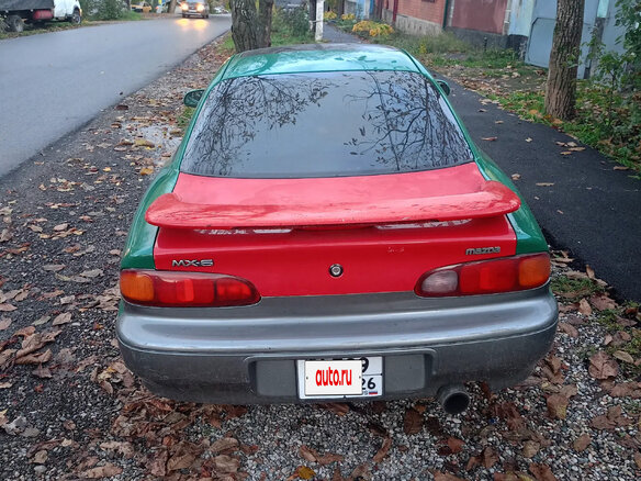 1993 Mazda MX-6, зелёный, 350000 рублей - вид 1