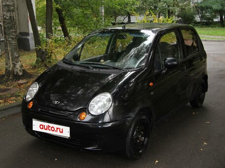 2010 Daewoo Matiz II Рестайлинг, чёрный, 135000 рублей, вид 2