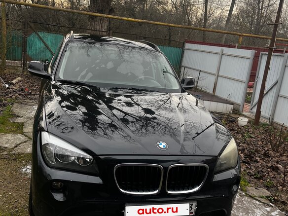 2012 BMW X1 18i I (E84), чёрный, 1020000 рублей