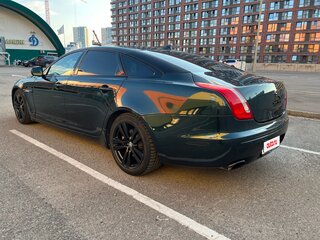 2013 Jaguar XJ Long IV (X351), зелёный, 1120000 рублей, вид 4