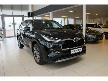 2026 Toyota Highlander IV (XU70), чёрный, 5570000 рублей, вид 3