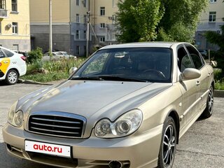 2007 Hyundai Sonata ТагАЗ IV (EF) Рестайлинг, бежевый, 320000 рублей, вид 1