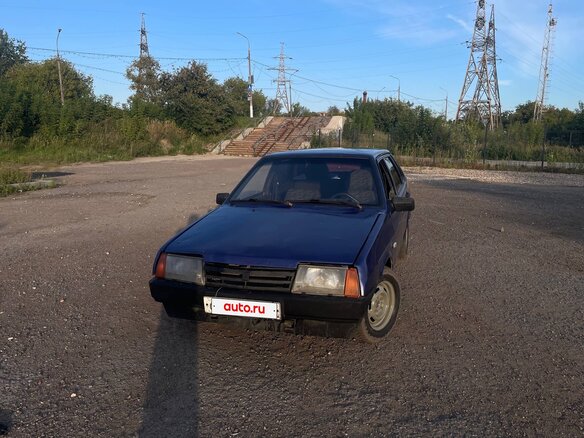 2002 Lada (ВАЗ) 21099, синий - вид 3