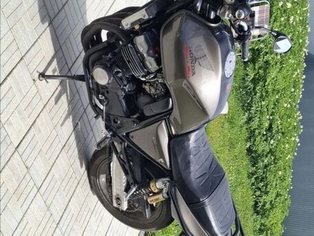 1998 Honda CB 400 Super Four, серебристый, 270000 рублей, вид 1