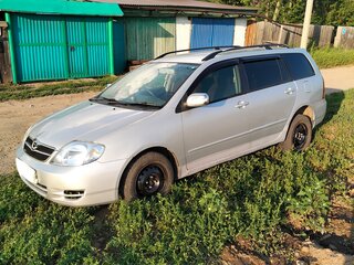 2003 Toyota Corolla Fielder IX (E120, E130), серый, 470000 рублей, вид 1